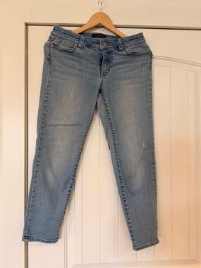 Talbots Light Blue Cropped Slim Jeans